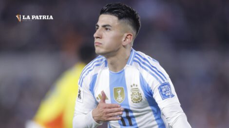 Thiago Almada anotó el empate para Argentina