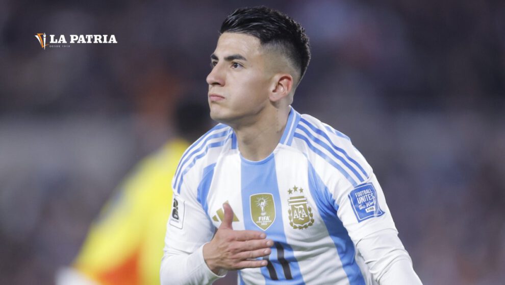 Thiago Almada anotó el empate para Argentina