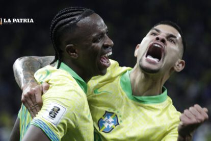 Vinícius asegura el pase del Brasil al Mundial
