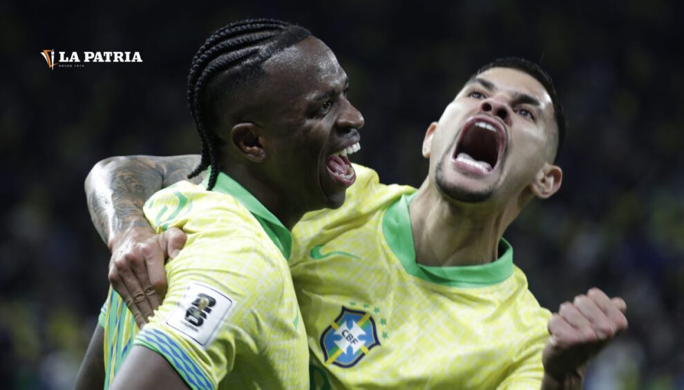 Vinícius asegura el pase del Brasil al Mundial