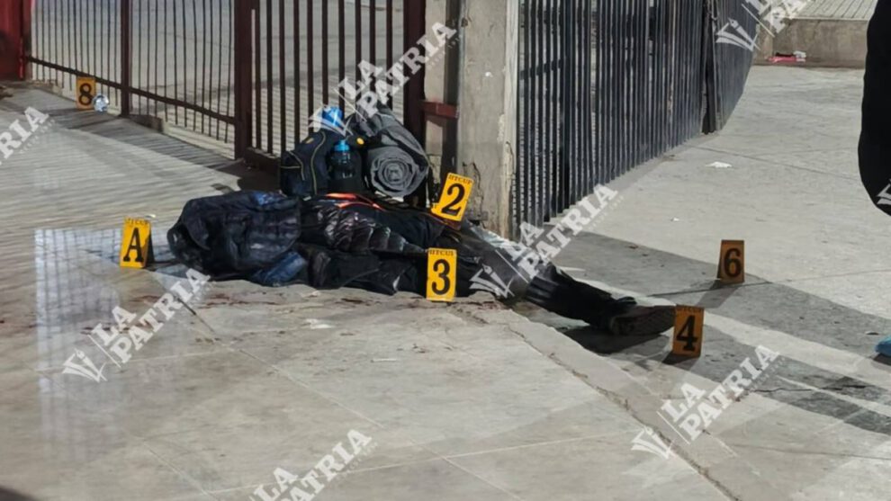 asesinato en la terminal Hernando Siles