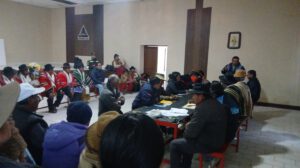 Diálogo en Challapata facilitado por la Defensoría del Pueblo