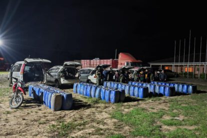 incautación de gasolina en Yapacaní
