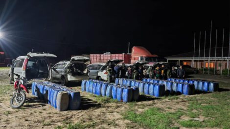 incautación de gasolina en Yapacaní