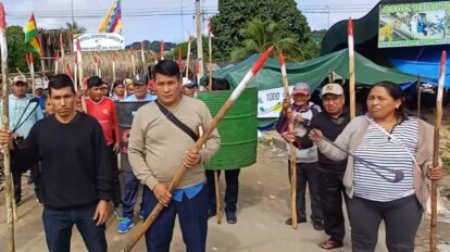 Detención de Evo Morales por violencia durante bloqueos