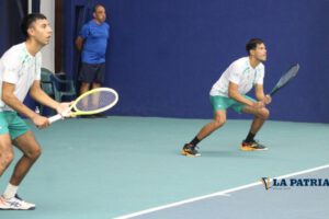 Bolivia Copa Davis en el partido de dobles