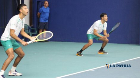 Bolivia Copa Davis en el partido de dobles