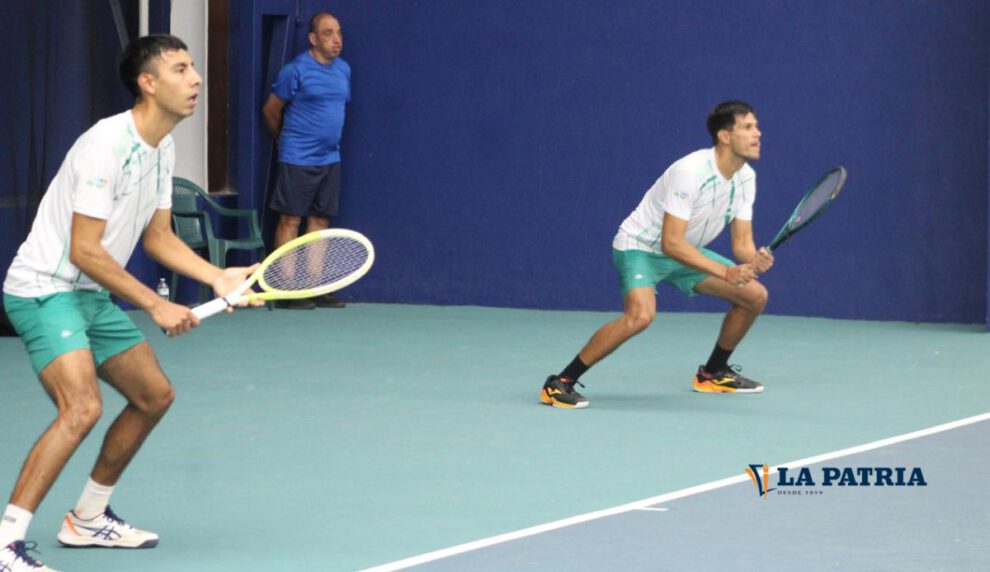 Bolivia Copa Davis en el partido de dobles