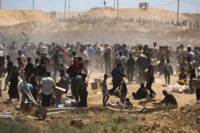 Ejército israelí mata a gazatíes en ataques cerca de puntos de ayuda
