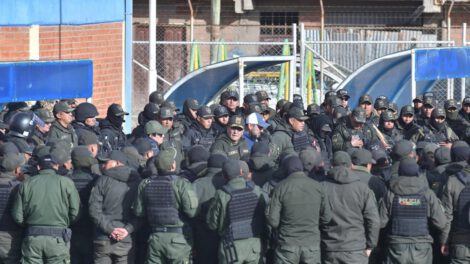 Seguridad en Huanuni tras enfrentamientos