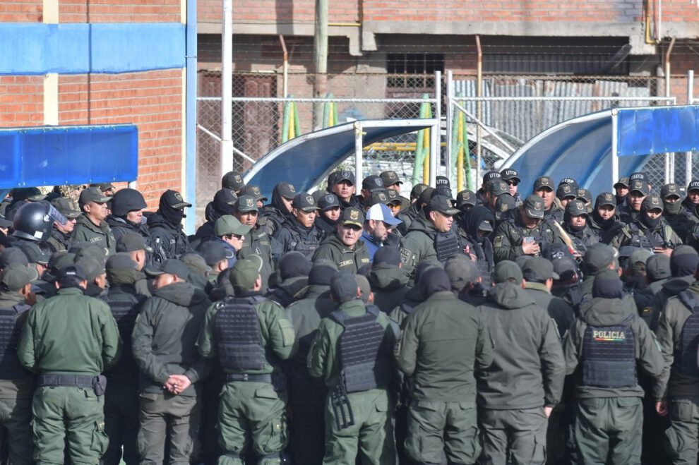 Seguridad en Huanuni tras enfrentamientos