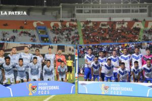 GV San José vs Aurora en el torneo de fútbol boliviano