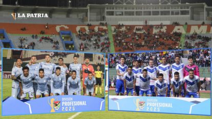 GV San José vs Aurora en el torneo de fútbol boliviano
