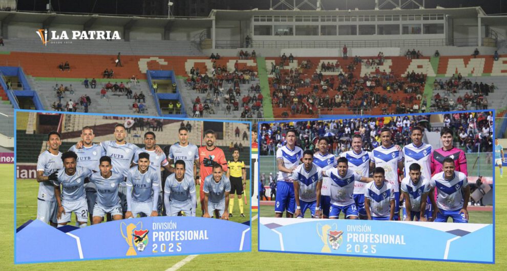 GV San José vs Aurora en el torneo de fútbol boliviano