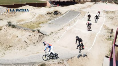 Apertura de bicicross en Oruro