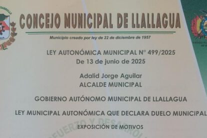 Duelo municipal en Llallagua por hechos de violencia