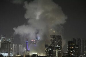 Irán lanza misiles contra Israel en respuesta a ataque contra instalaciones nucleares