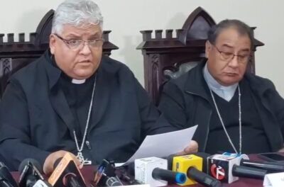 jornada de oración por la paz en Bolivia