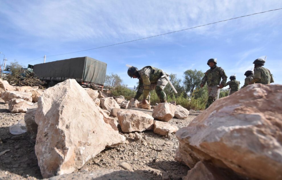 bloqueos evistas y pérdidas en el sector agropecuario