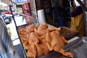 Precios del pollo en los mercados de La Paz