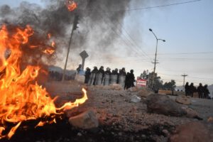 Movilizaciones evistas en Cochabamba