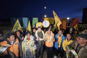 Doria Medina plan económico en Viacha