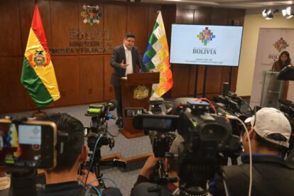Proyecto de ley GAFI presentado por el Gobierno de Bolivia