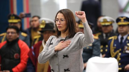 Jessica Saravia ministra de Justicia y Transparencia Institucional