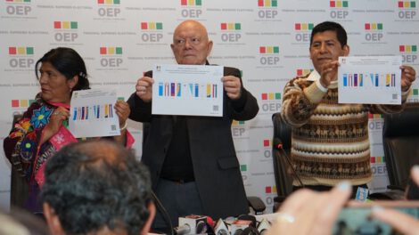 TSE define el orden de las fuerzas políticas en la papeleta electoral