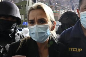 La expresidente Jeanine Añez