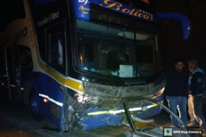 Accidente de tránsito en Samaipata