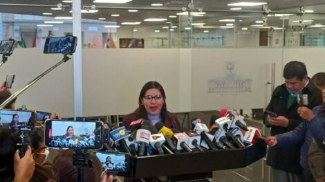 Intervención policial en Llallagua