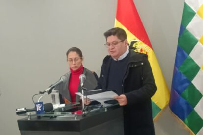 Bolivia lista gris GAFI con Marcelo Montenegro y Jessica Saravia