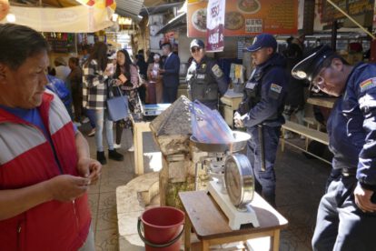 Puntos de Peso Justo para verificar compras en Oruro