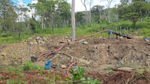 Minería ilegal en Santa Cruz