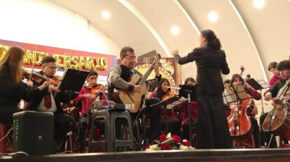 Concierto Bicentenario Bolivia con Marcos Puña y Orquesta IFA