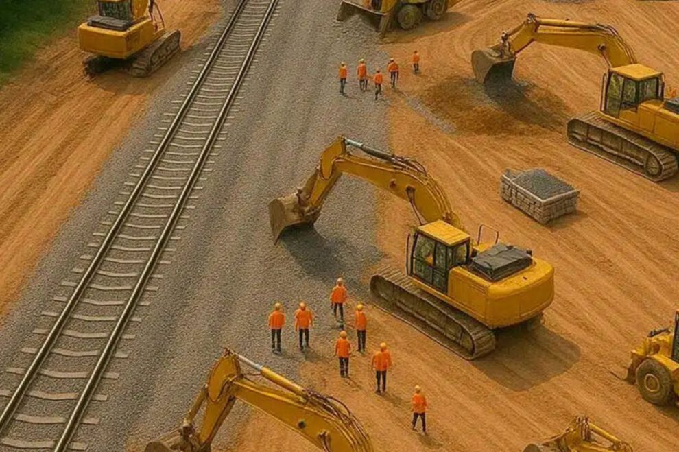 licitación nueva vía férrea en Santa Cruz