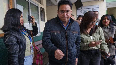 César Siles en celdas policiales de La Paz