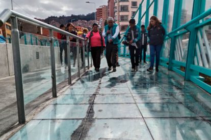 daños al puente del Bicentenario