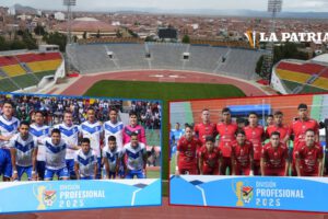 GV San José vs Guabirá en el campeonato de fútbol boliviano