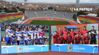 GV San José vs Guabirá en el campeonato de fútbol boliviano