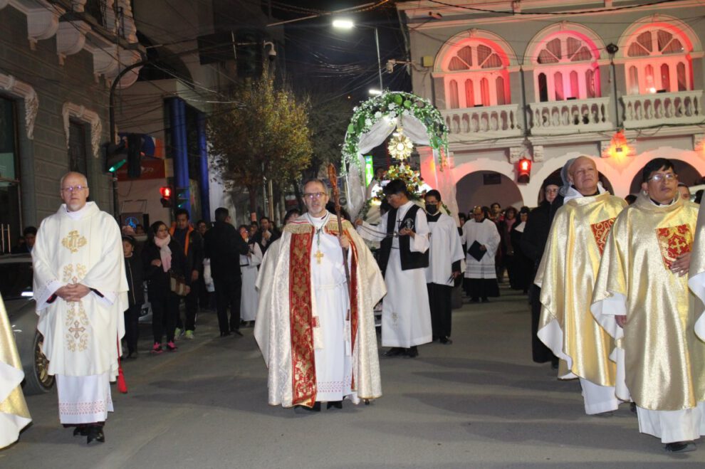 Celebración de Corpus Christi en Oruro