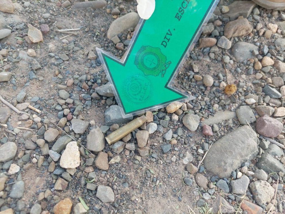 Llallagua francotiradores incautación de vainas servidas