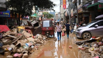 Intensas lluvias en China afectan a más de 300 mil personas