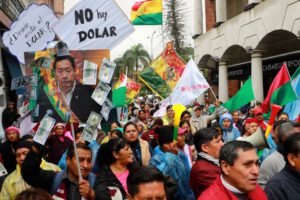 Crisis económica en Bolivia
