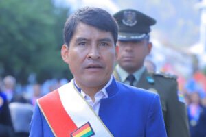 Gobernador de Chuquisaca Damián Condori en estado crítico tras forcejeo