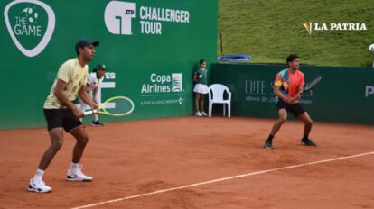 Zeballos y Arias subcampeones Bolivia Open
