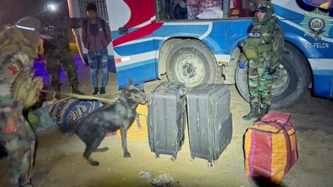 Aprehenden a dos personas con cocaína