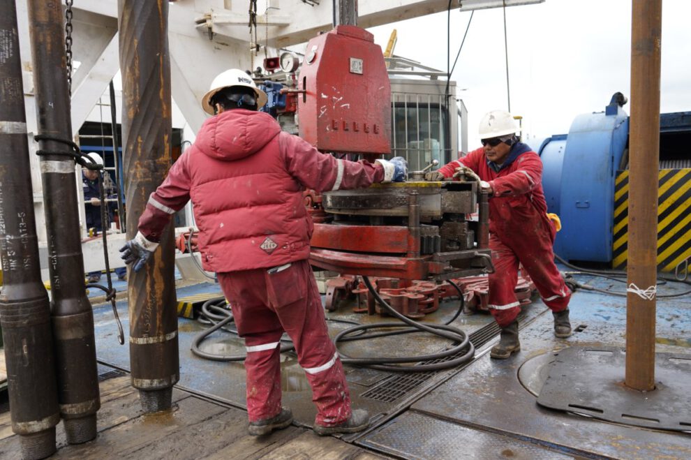 Perforación del pozo Bermejo-X46D en Tarija