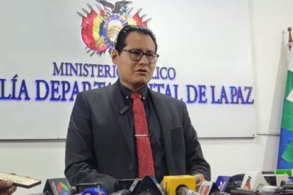 Fiscal departamental de La Paz, Luis Carlos Torrez, rechaza vinculación en caso consorcio